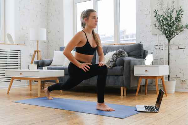 Woman exercising confidently after femiwand treatment Hemel Hempstead